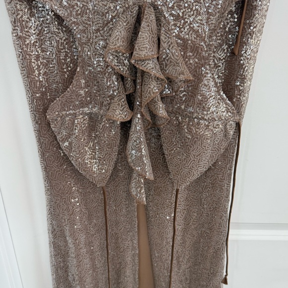Outcast Sequin Ruffle Dress - Picture 5 of 8